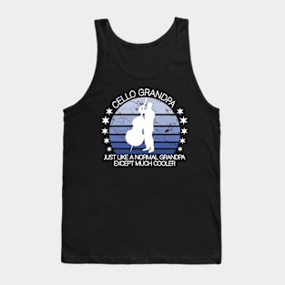 cello grandpa Tank Top